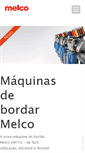 Mobile Screenshot of melco-maquina-de-bordar.com